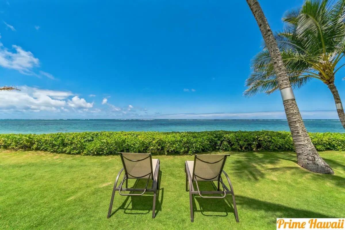 Pats At Punalu'U - Beachfront Condo 8 Hau'ula ภายนอก รูปภาพ