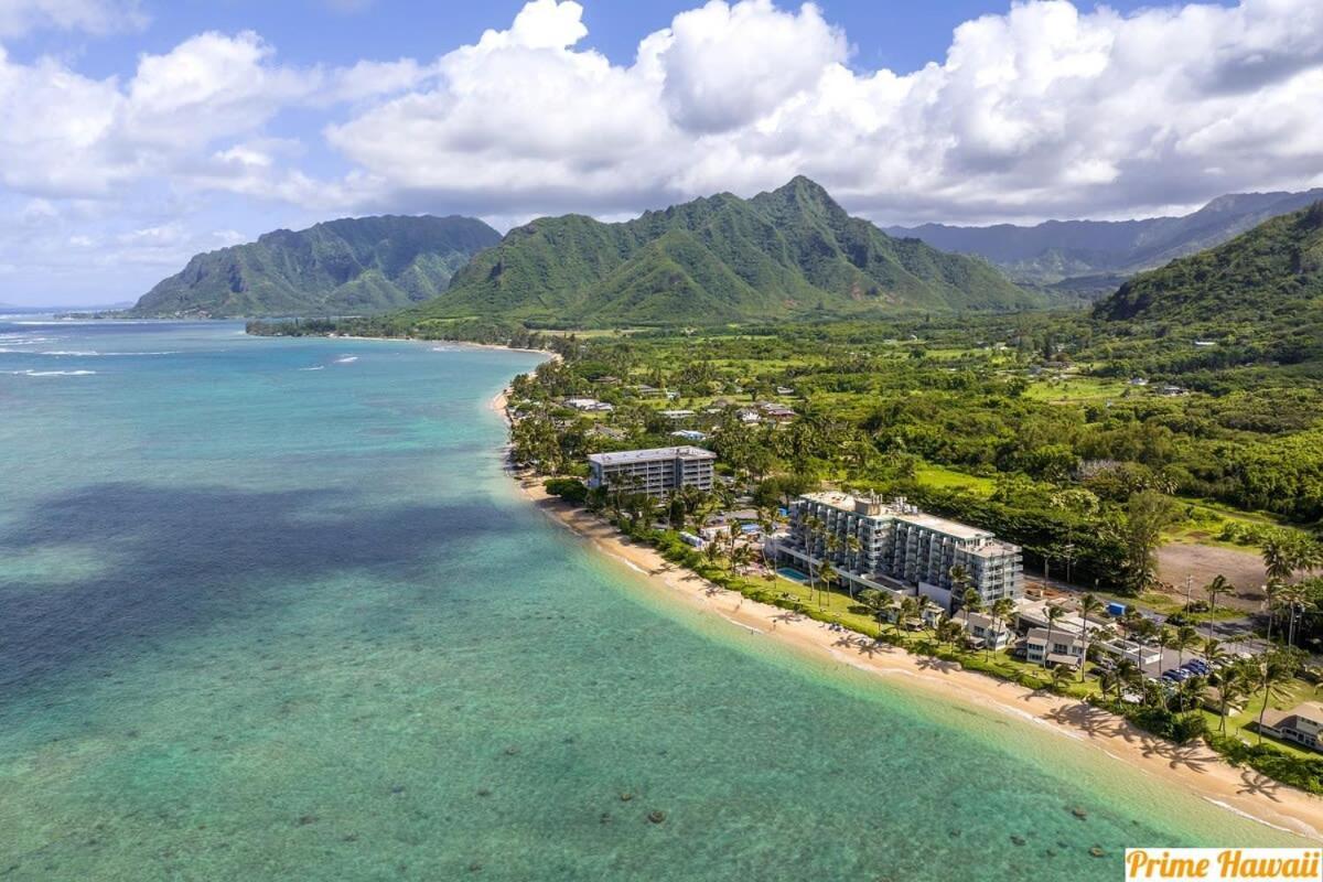 Pats At Punalu'U - Beachfront Condo 8 Hau'ula ภายนอก รูปภาพ